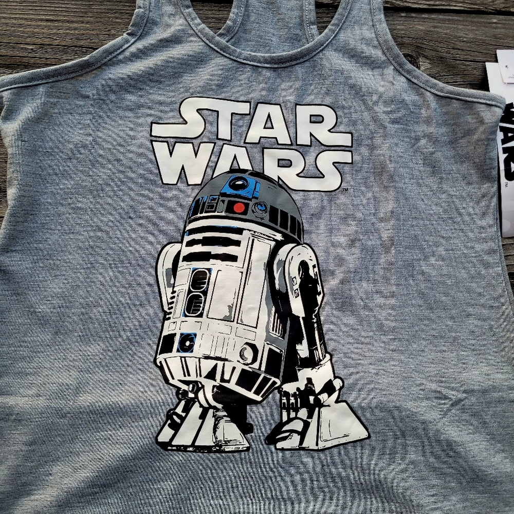 Star Wars R2-D2 Racerback Tank - Picture 11 of 13